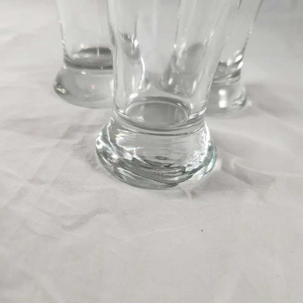 Set of 3 Vintage Crate & Barrel Weizen Beer Glasses 24 Ounce Made in Turkey
